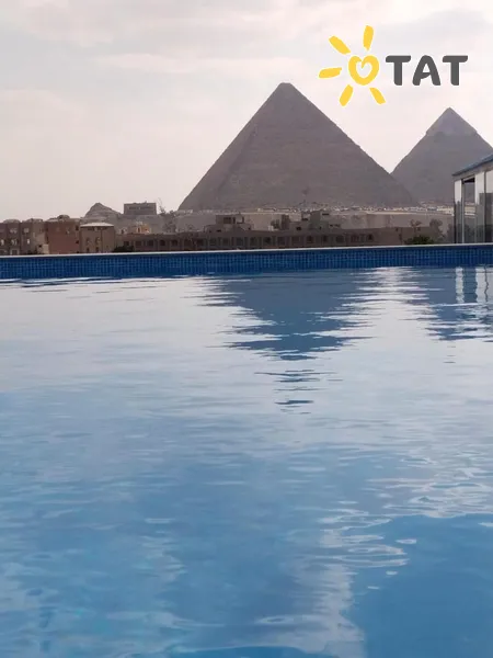 Фото отеля Pyramid Front Hotel 4* Каир Египет экстерьер и бассейны