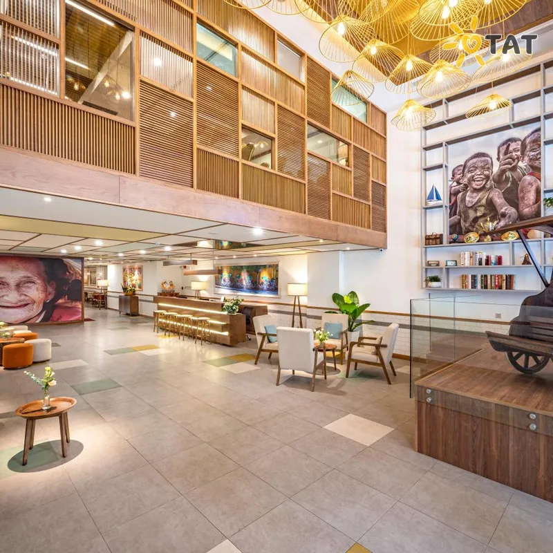 Фото отеля Icon Saigon Hotel 4* Хошимин Вьетнам лобби и интерьер