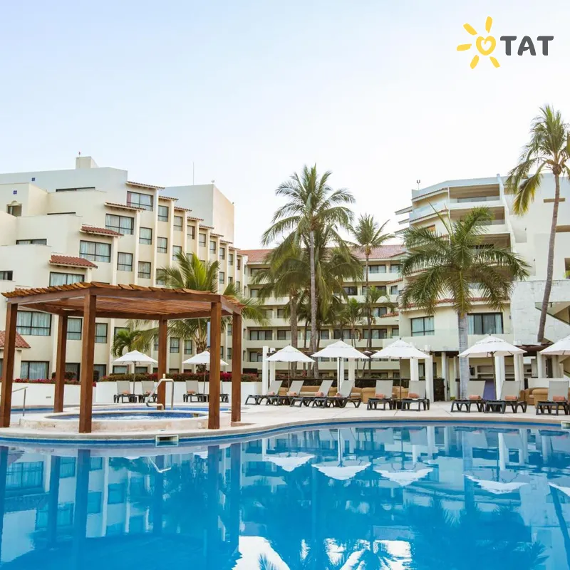 Фото отеля Occidental Nuevo Vallarta 5* Пуэрто Валларта Мексика экстерьер и бассейны