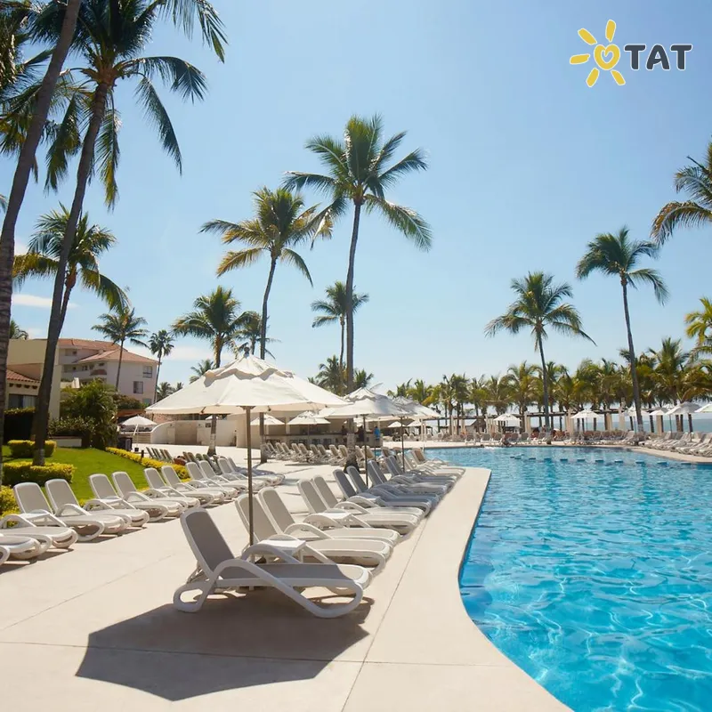 Фото отеля Occidental Nuevo Vallarta 5* Пуэрто Валларта Мексика экстерьер и бассейны