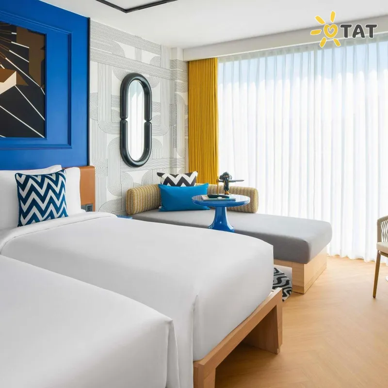 Фото отеля Tribe Phuket Patong 4* apie. Puketas Tailandas numeriai