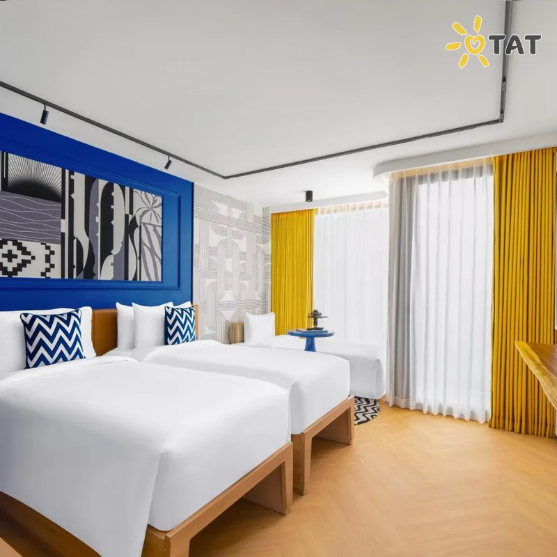 Фото отеля Tribe Phuket Patong 4* apie. Puketas Tailandas numeriai