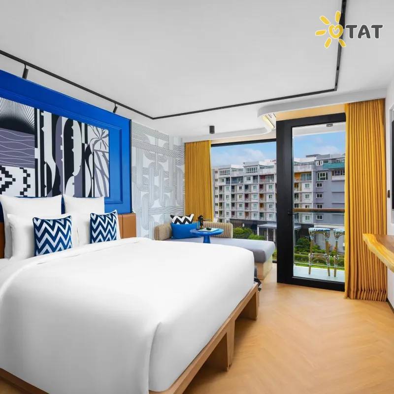 Фото отеля Tribe Phuket Patong 4* apie. Puketas Tailandas numeriai