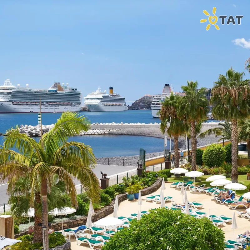 Фото отеля PortoBay Santa Maria Hotel 4* о. Мадейра Португалия экстерьер и бассейны