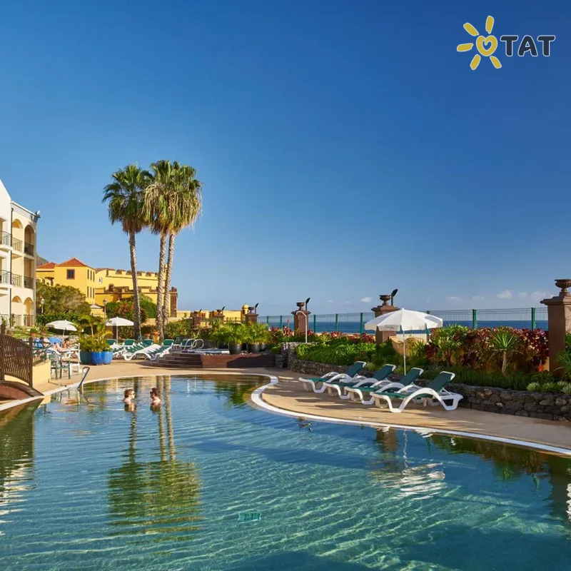 Фото отеля PortoBay Santa Maria Hotel 4* о. Мадейра Португалия экстерьер и бассейны