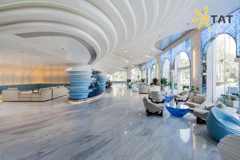 Фото отеля Kora Beach Resort Phuket 5* о. Пхукет Таиланд лобби и интерьер