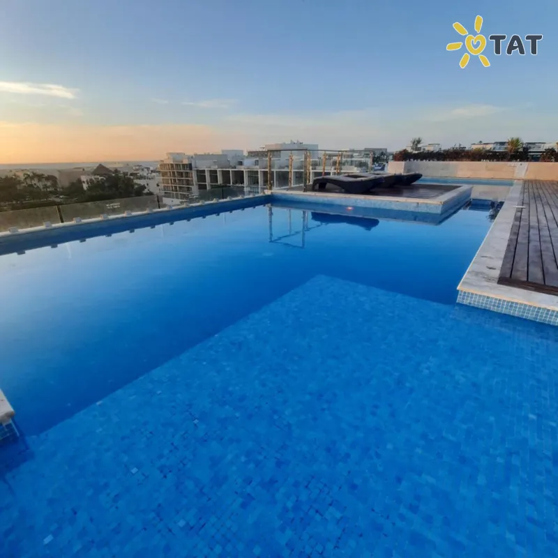 Фото отеля Grand Fifty Suites 5* Плая дель Кармен Мексика экстерьер и бассейны