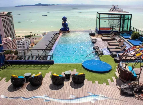 Paskutinės minutės kelionė в Siam@Siam Design Hotel Pattaya 4☆ Tailandas, Pataja