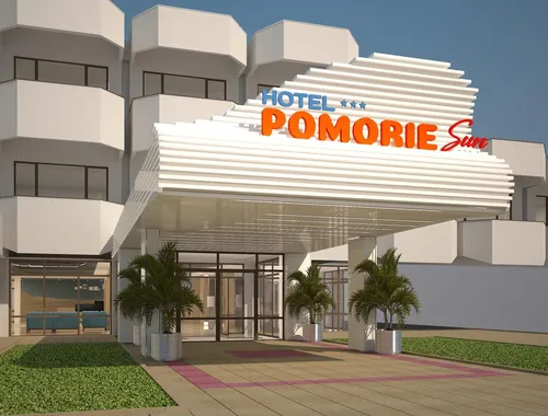 Kelionė в Pomorie Sun Hotel 3☆ Bulgarija, Saulėtas paplūdimys