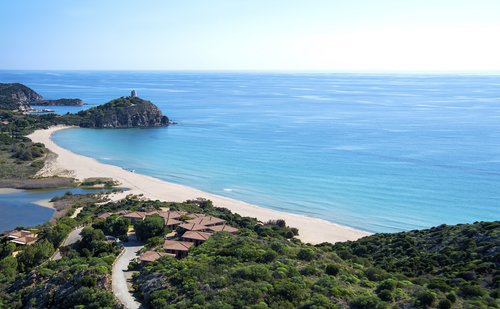 Kelionė в Chia Laguna – Baia di Chia Resort 5☆ Italiją, apie. Sardinija