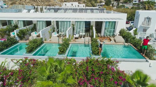 Paskutinės minutės kelionė в Mykonos Dove Beachfront Hotel 5☆ Graikija, Mikėnai
